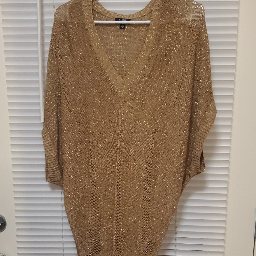 Elegant Gold Sweater